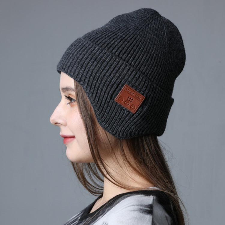 Bluetooth Beanie Hat with Speakers for Winter Music