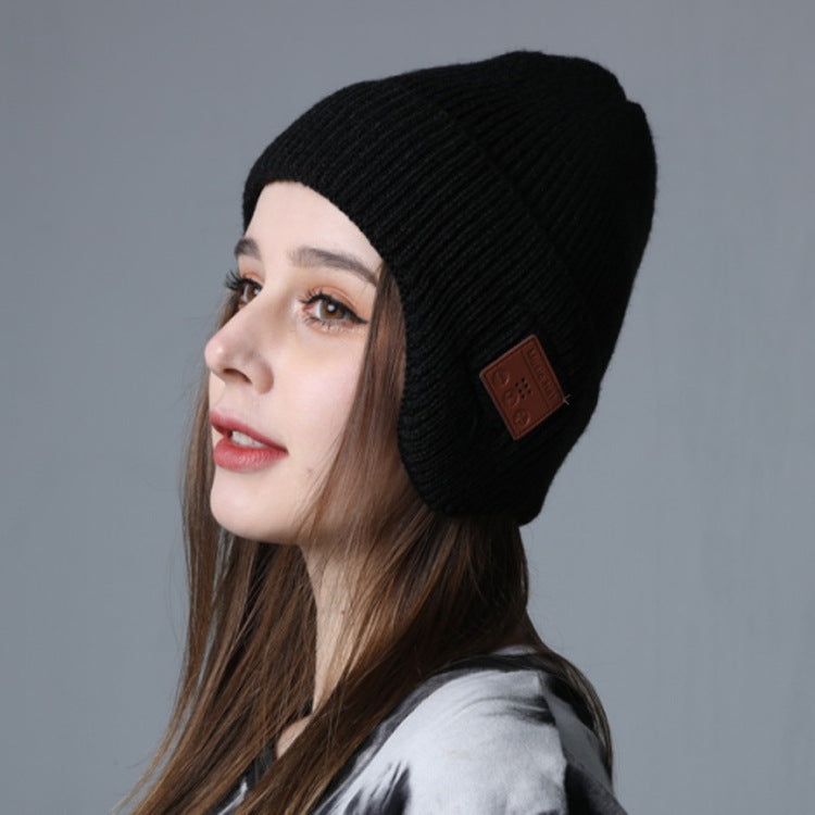 Bluetooth Beanie Hat with Speakers for Winter Music