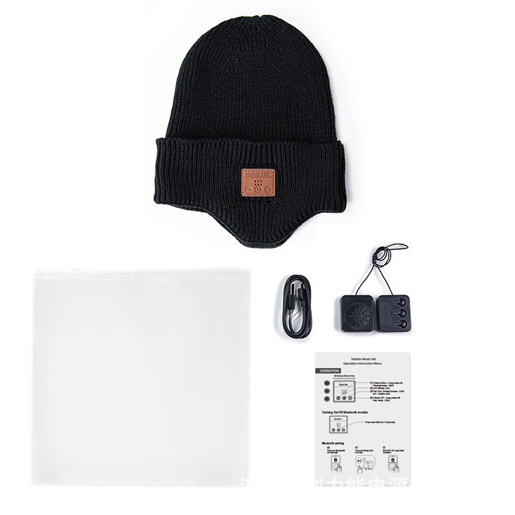 Bluetooth Beanie Hat with Speakers for Winter Music