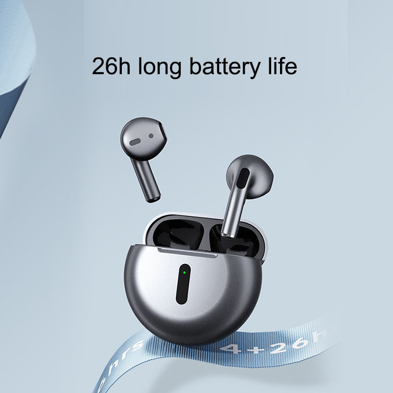 Half In-Ear Bluetooth 5.3 Earbuds for Gaming & Commuting