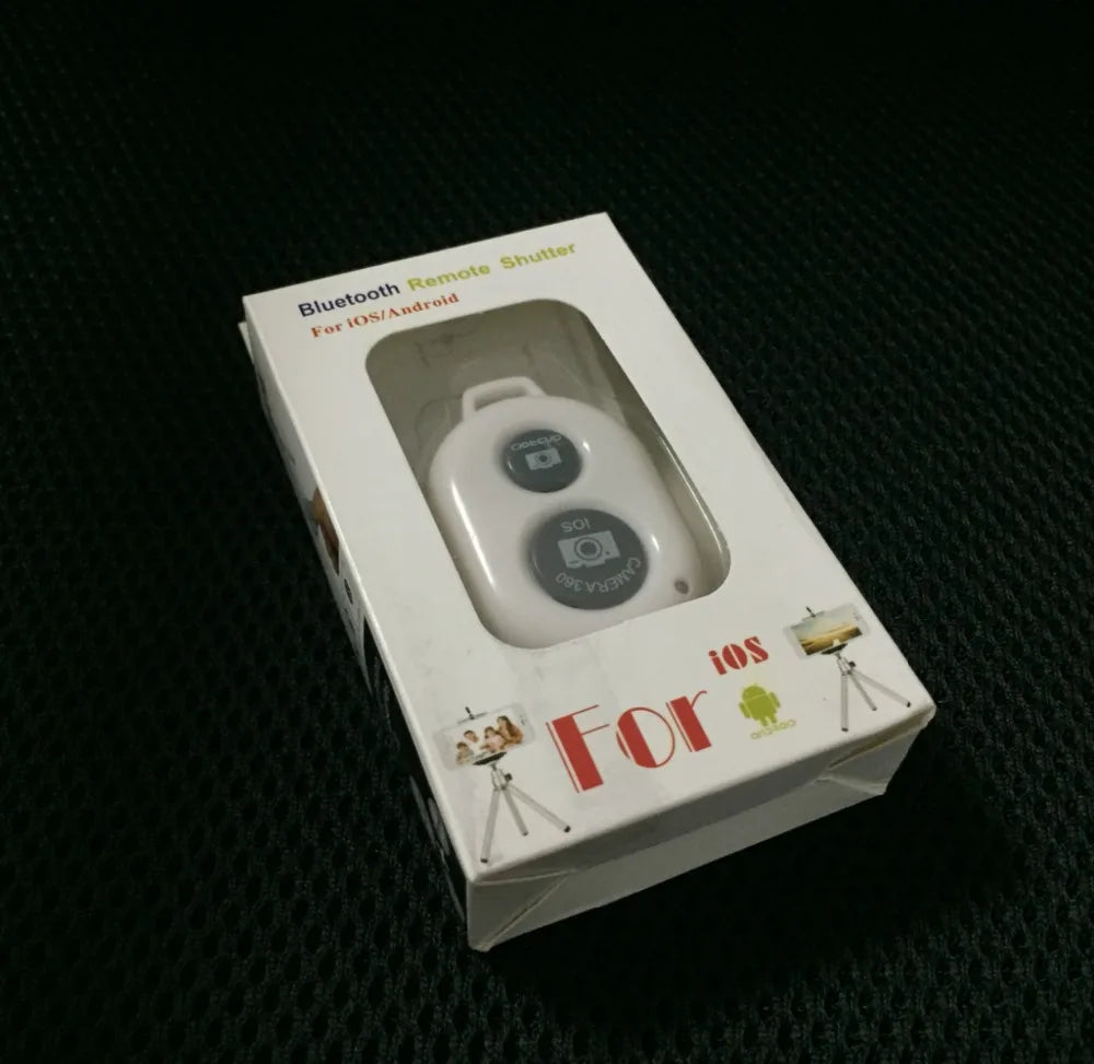 Bluetooth Phone Camera Remote Shutter for iPhone & Android