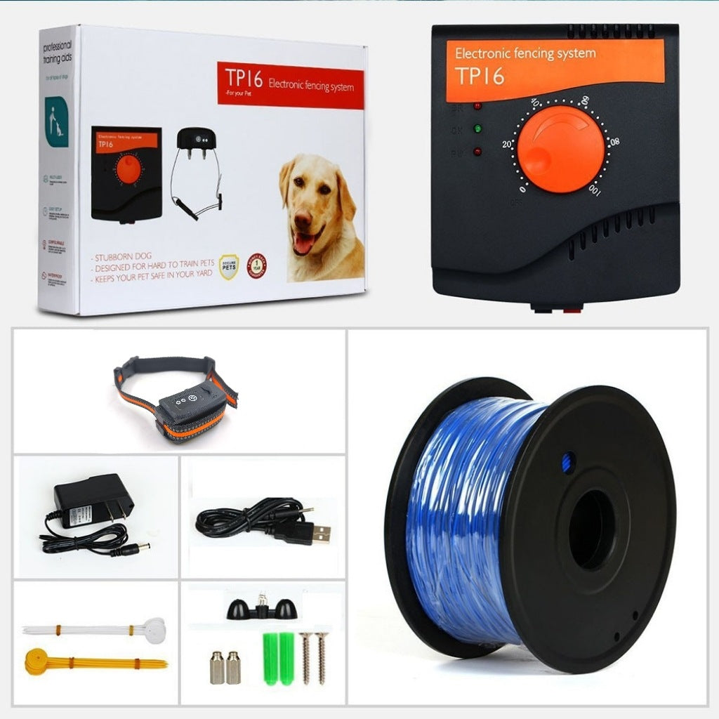 Wireless Dog Fence System With 3 Waterproof Collars