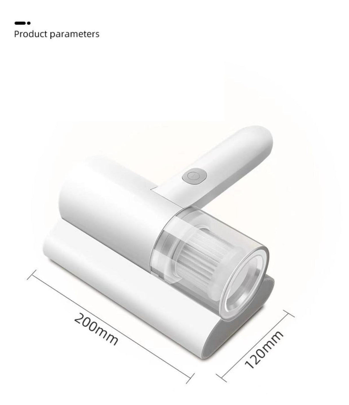 Handheld Wireless Dust Mite Vacuum for Bed and Sofa