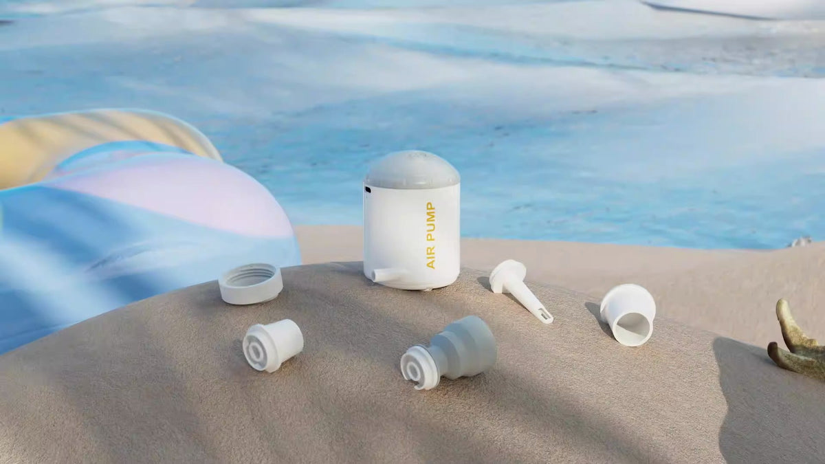 Portable Electric Air Pump for Easy Inflate & Deflate