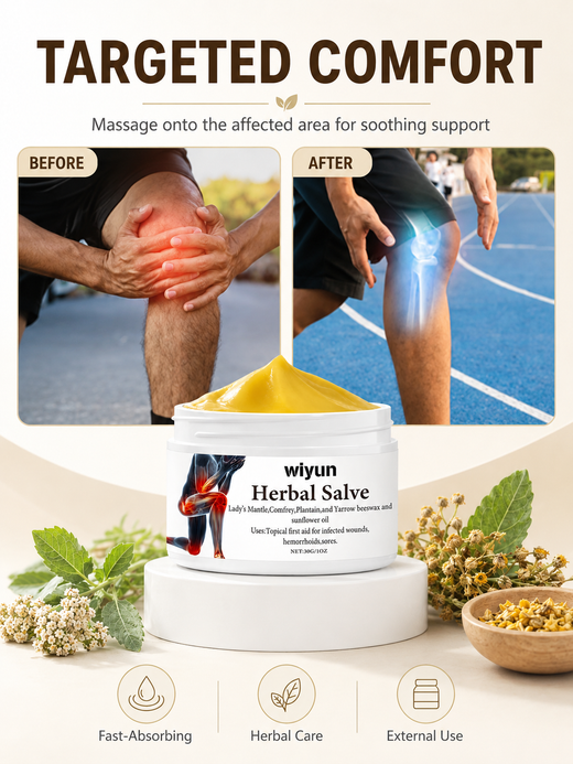 Herbal Massage Cream — Soothe & Nourish with 5 Calming Herbs