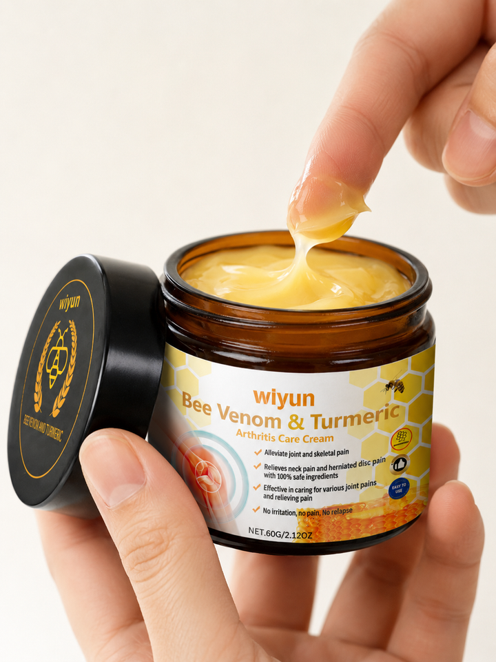 Turmeric & Bee Venom Joint Pain Cream — Natural Relief