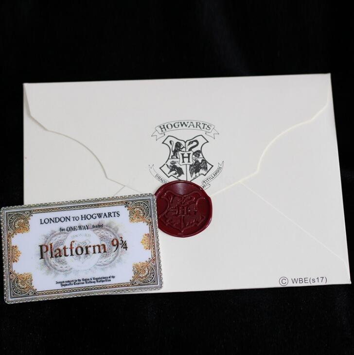 Hogwarts Acceptance Letter Gift Set With Platform Ticket