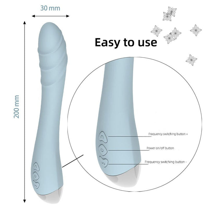 Women's Rechargeable Vibrating Massager, 10 Settings