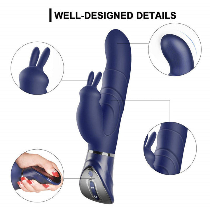 Dual-Motor Vibrator with Customizable Stimulation Control