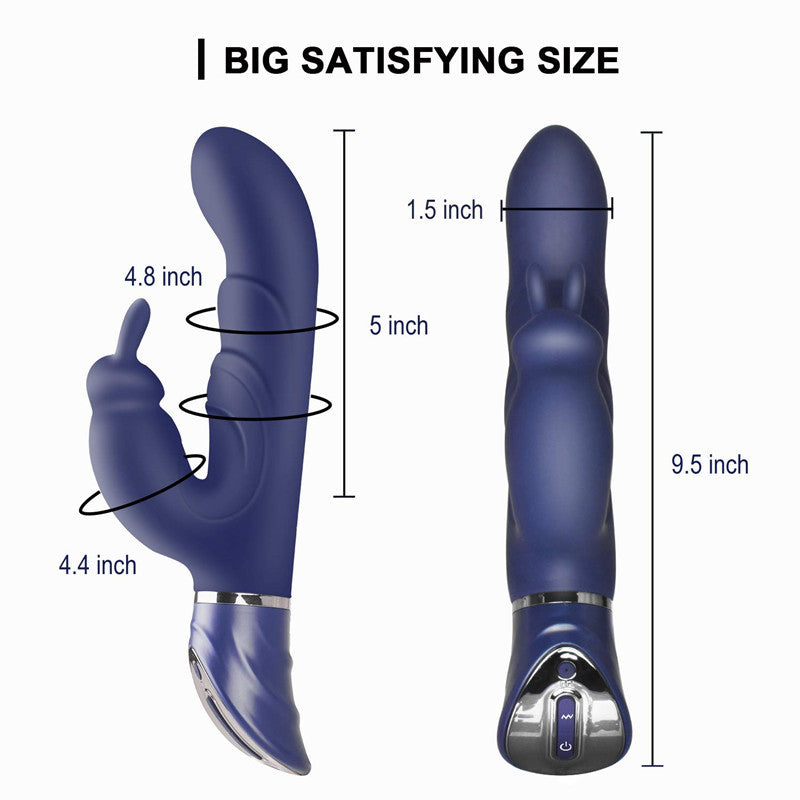 Dual-Motor Vibrator with Customizable Stimulation Control