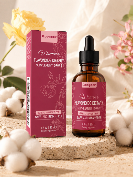 Flavonoid Supplement Drops — Fatigue Relief & Energy for Women