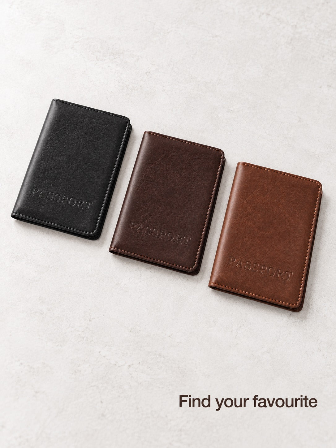 Women's RFID Passport Cover with Card and Cash Slots