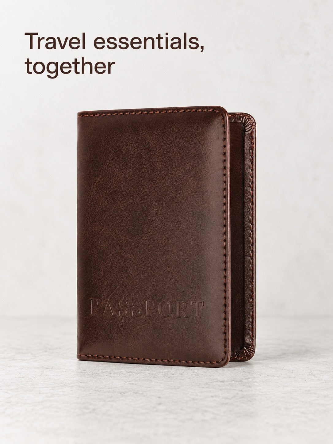 Women's RFID Passport Cover with Card and Cash Slots