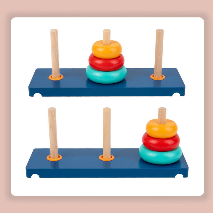 Wooden Balance Toy for Fine-Motor Learning Play Set