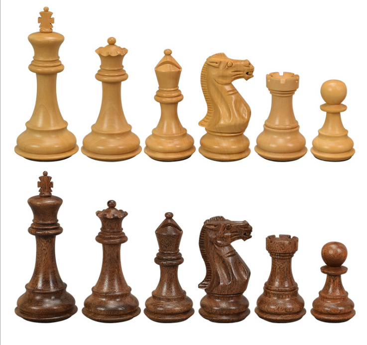 Traditional Wooden Chess Set for Classic Play & Display