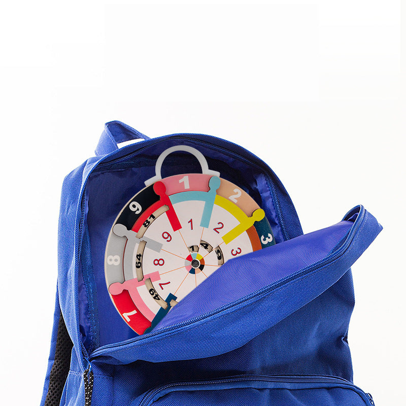 Wooden Multiplication Learning Wheel for Hands-On Math