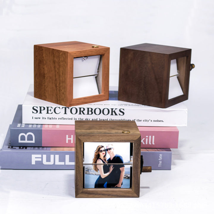 Personalized Wooden Animation Box Keepsake Gift Decor