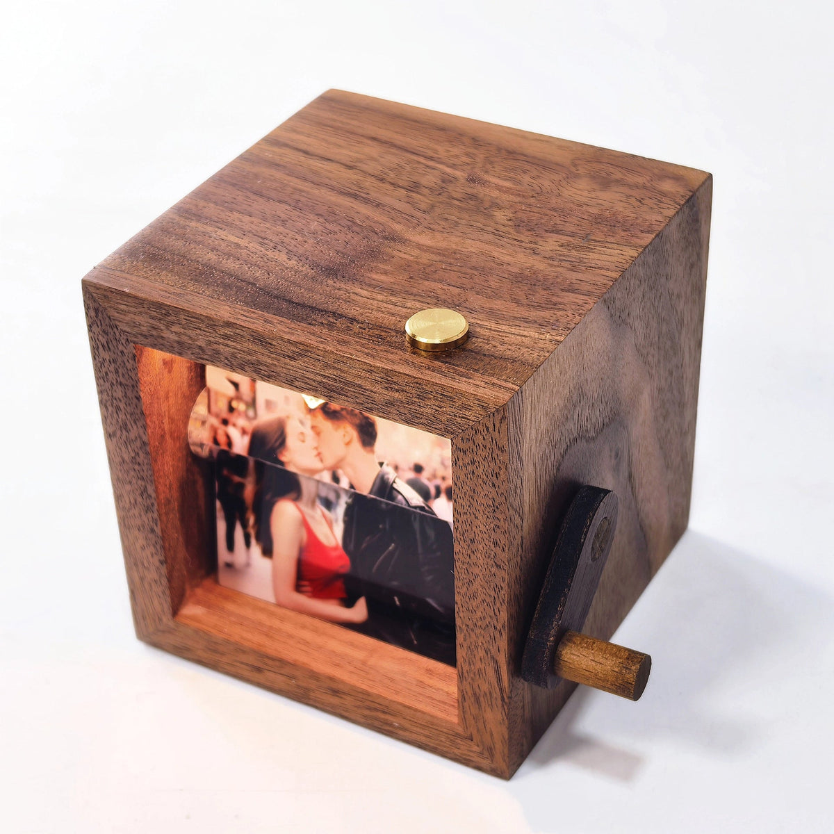 Personalized Wooden Animation Box Keepsake Gift Decor