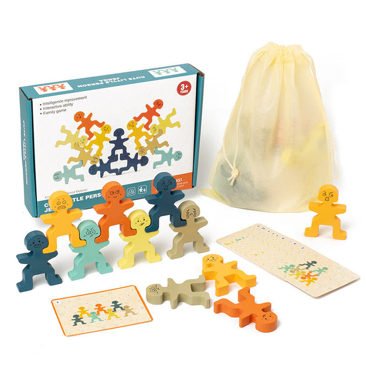 Wooden Balance Stacking Puzzle Toy for Early Learning