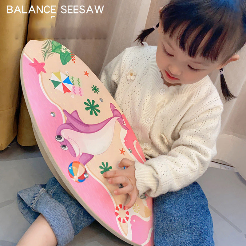 Wooden Balance Board for Kids | Active Indoor Play