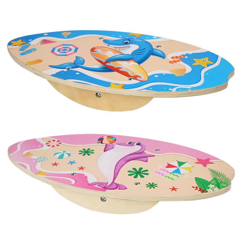 Wooden Balance Board for Kids | Active Indoor Play
