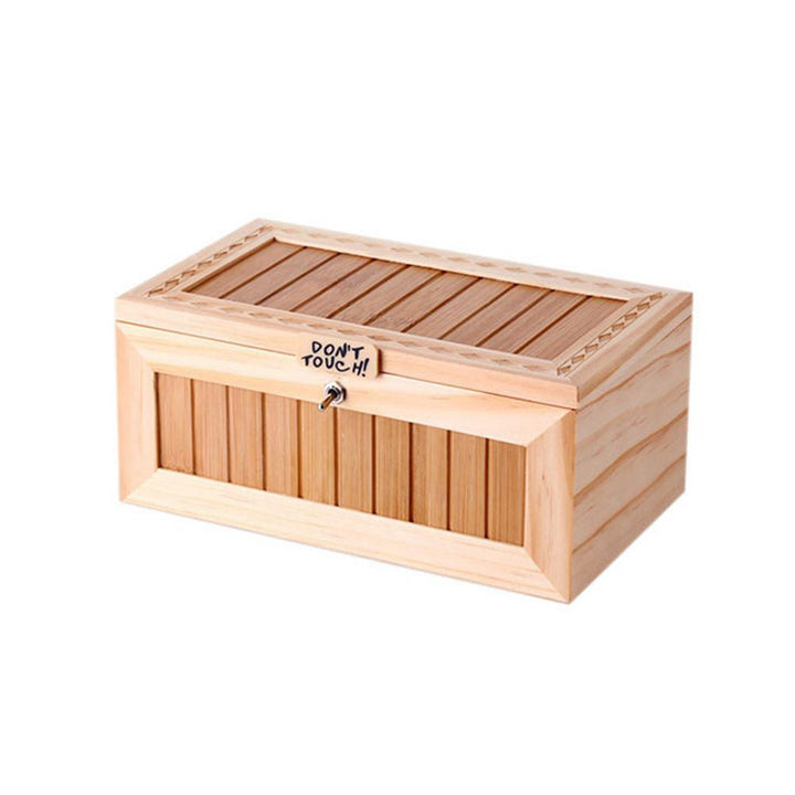 Wooden Useless Box Toy for Funny Desk Surprises Gift