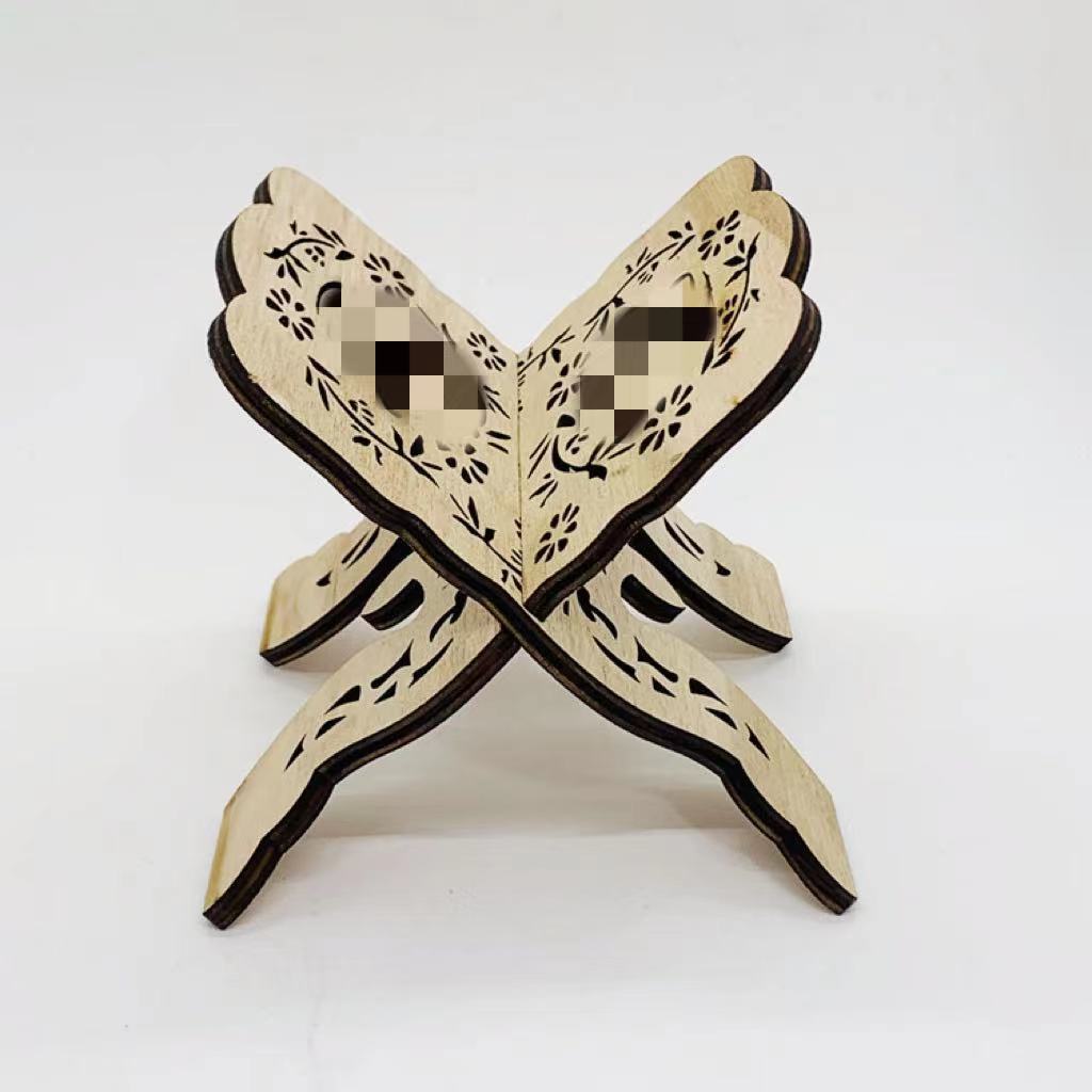 Wooden Decorative Display Stand for Books & Ornaments