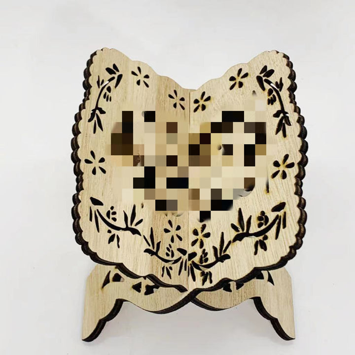 Wooden Decorative Display Stand for Books & Ornaments