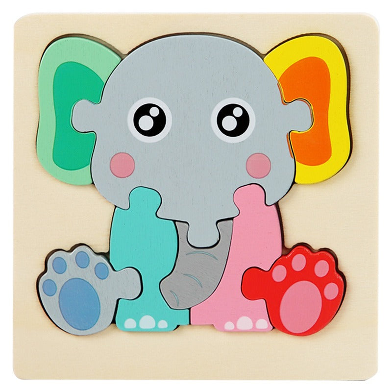 Wooden Toddler Puzzles for Hands-On Early Learning