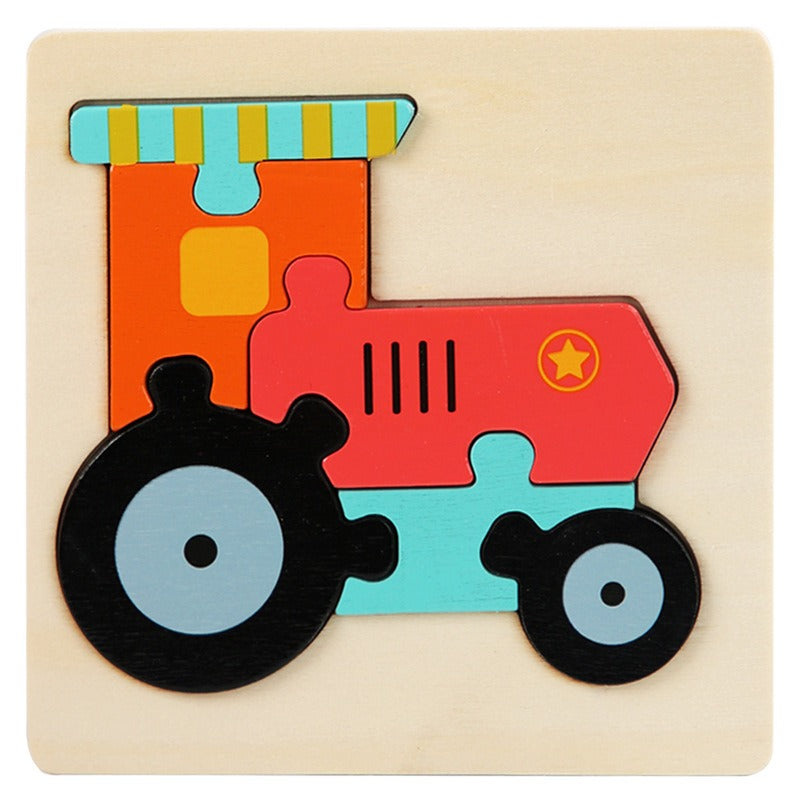 Wooden Toddler Puzzles for Hands-On Early Learning
