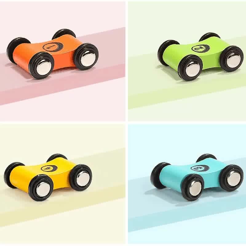 Wooden Mini Car Toy for Screen-Free Early Learning