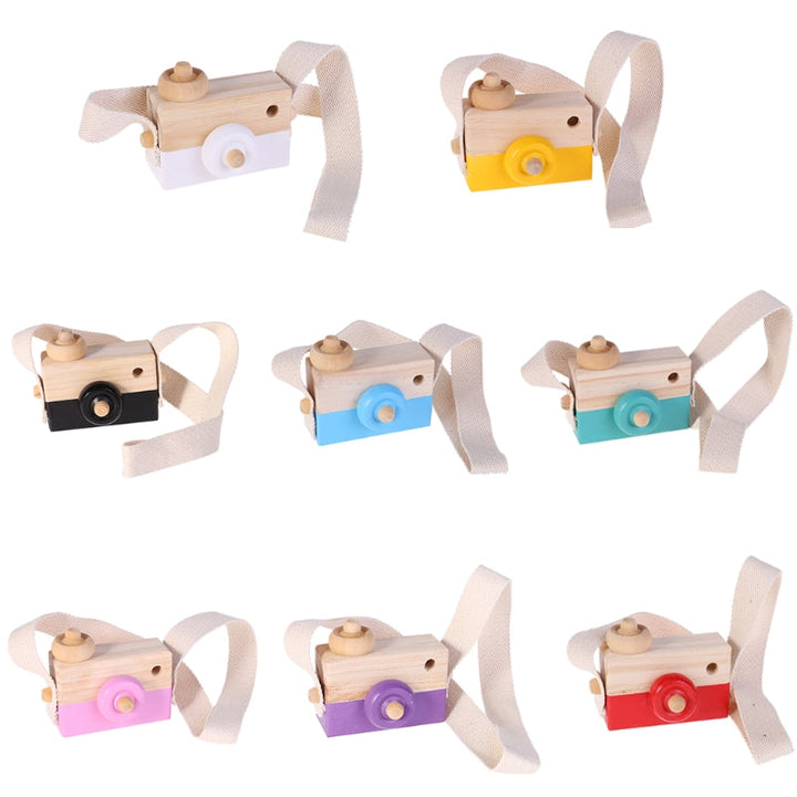 Wooden Toy Camera for Screen-Free Imaginative Play