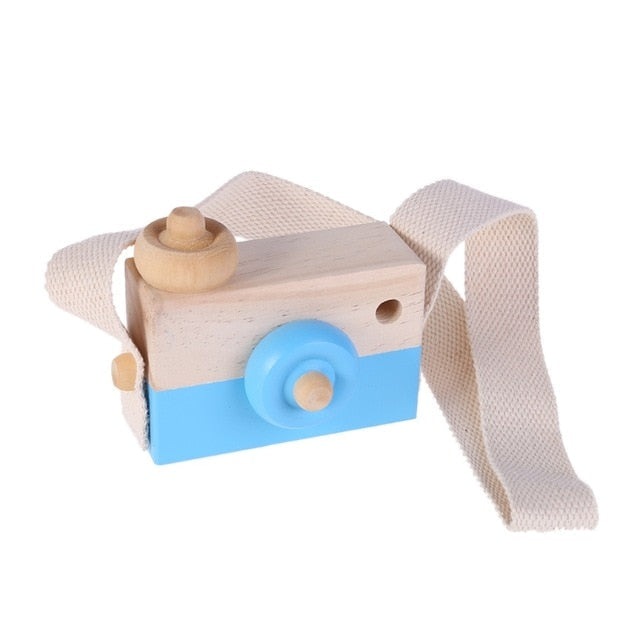 Wooden Toy Camera for Screen-Free Imaginative Play