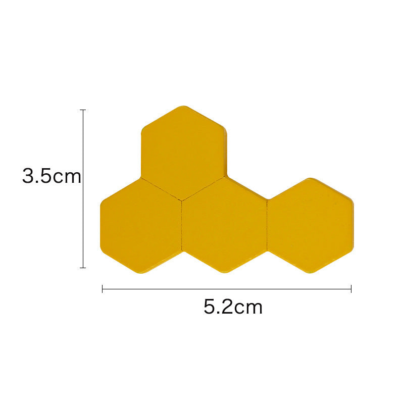 Wooden Puzzle Board for Spatial Skills & Screen-Free Play