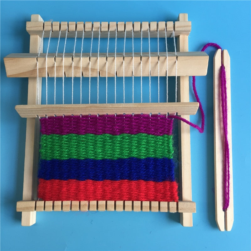 Wooden Weaving Loom Kit for Screen-Free Creativity