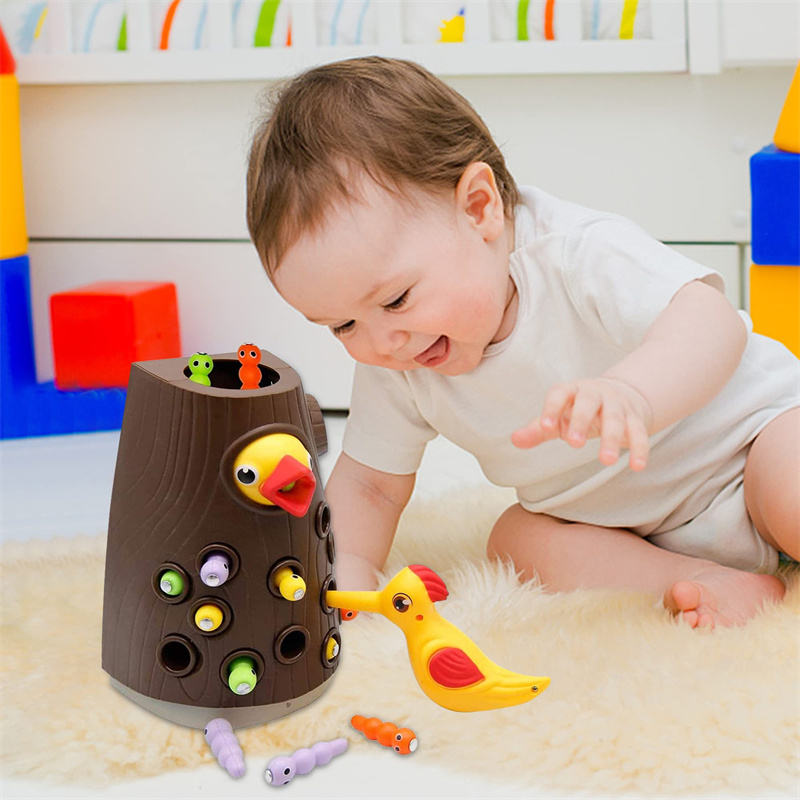 Magnetic Fishing Toy for Toddler Fine-Motor Skills