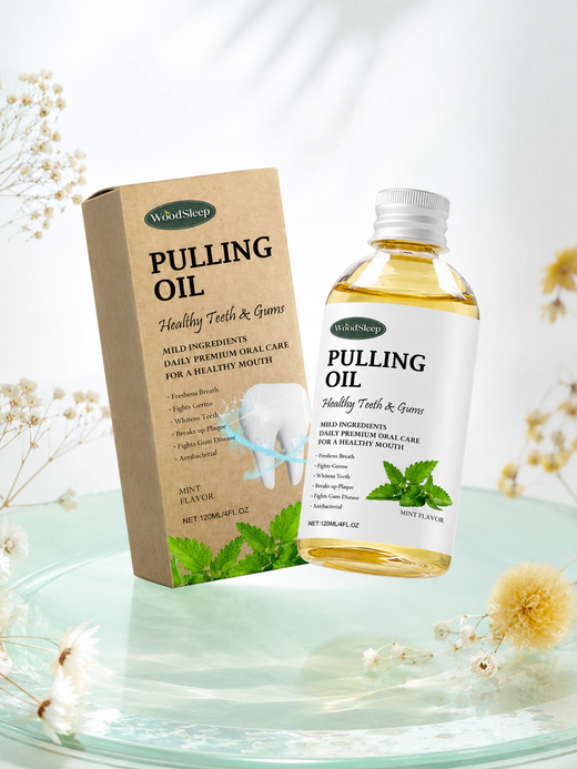Oil Pulling Mouthwash – Naturally Fresher Breath & Whiter