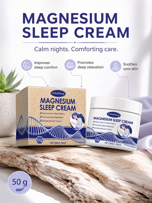 Magnesium Sleep Cream — Relax Muscles & Restore Skin Overnight