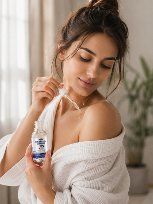 Magnesium Sleep Oil — Deep, Restful Sleep in 15 Minutes