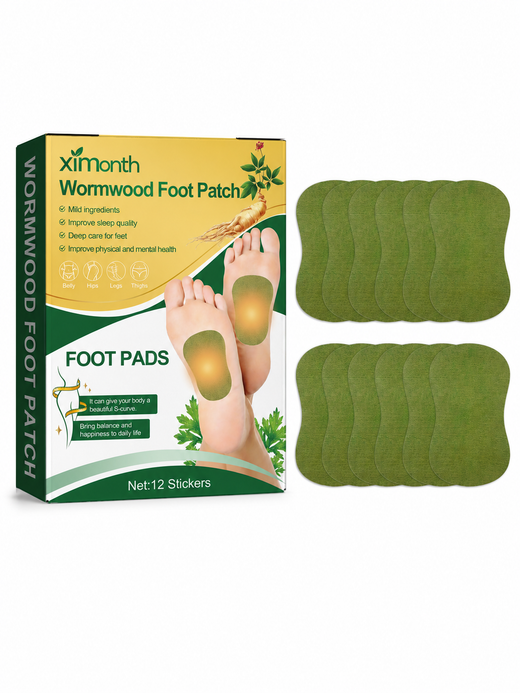 Wormwood Foot Patches – Herbal Overnight Detox for Better