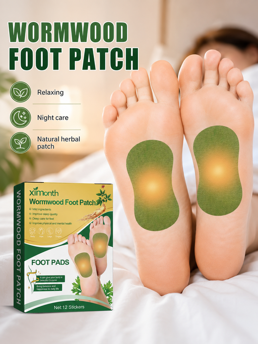 Wormwood Foot Patches – Herbal Overnight Detox for Better