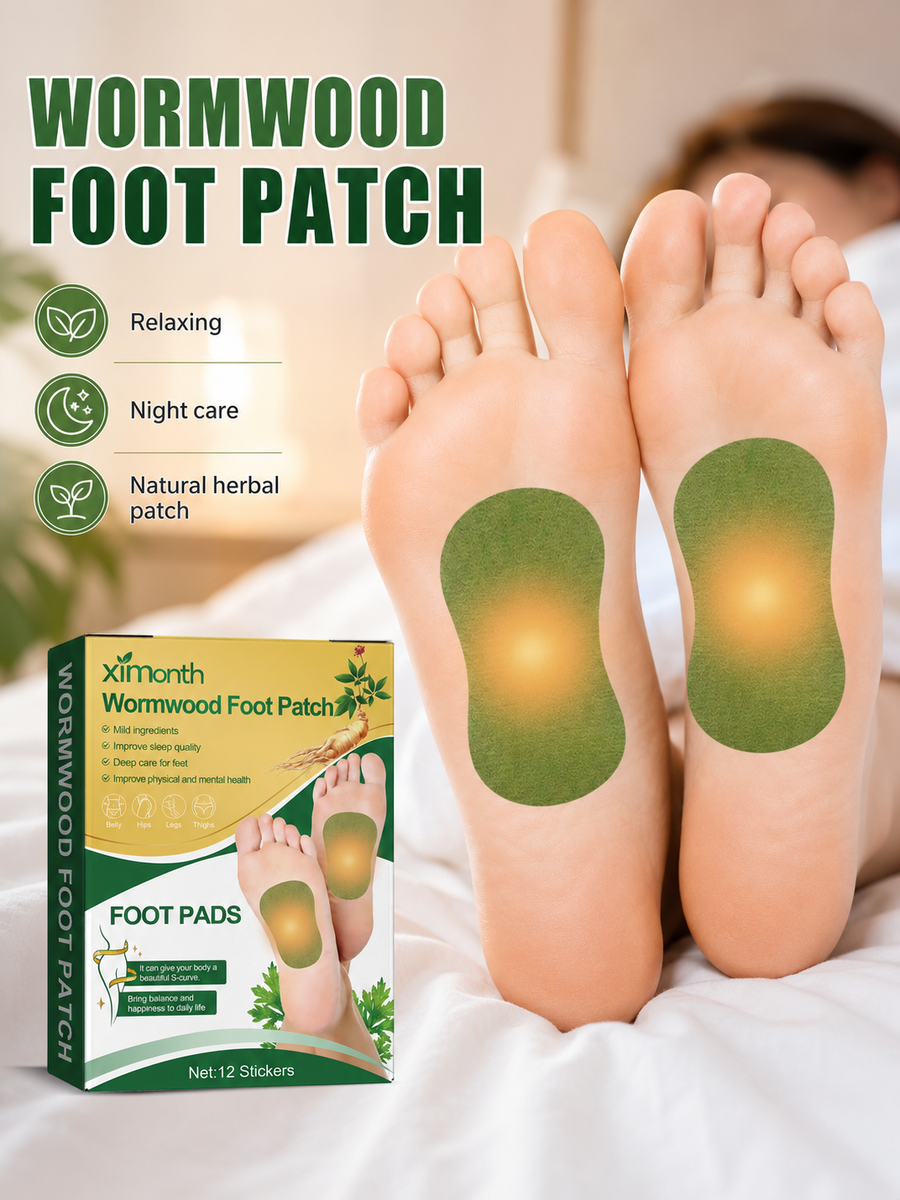Wormwood Foot Patches – Herbal Overnight Detox for Better