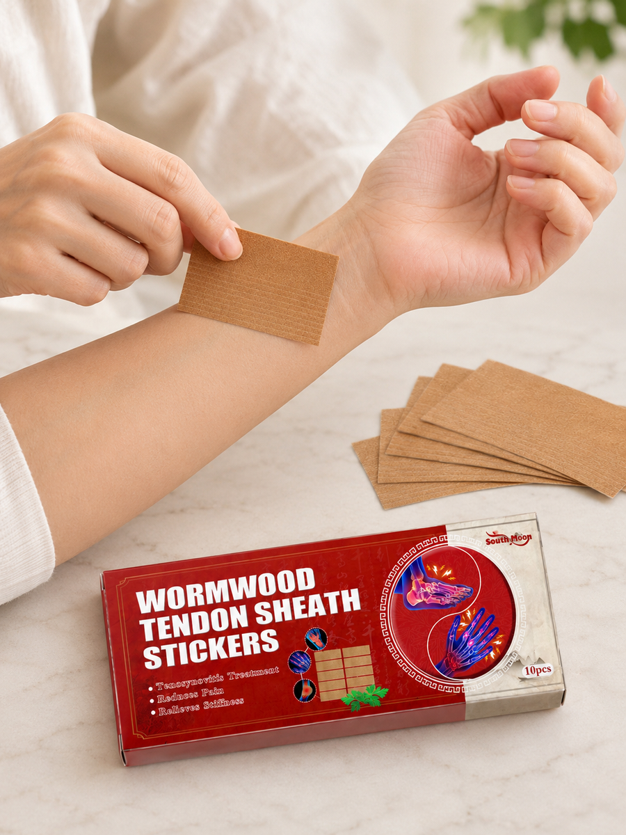Wormwood Pain Relief Patches — Joint & Heel Spur Relief