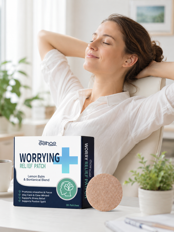 Worry Relief Patches — Natural Anxiety & Stress Relief
