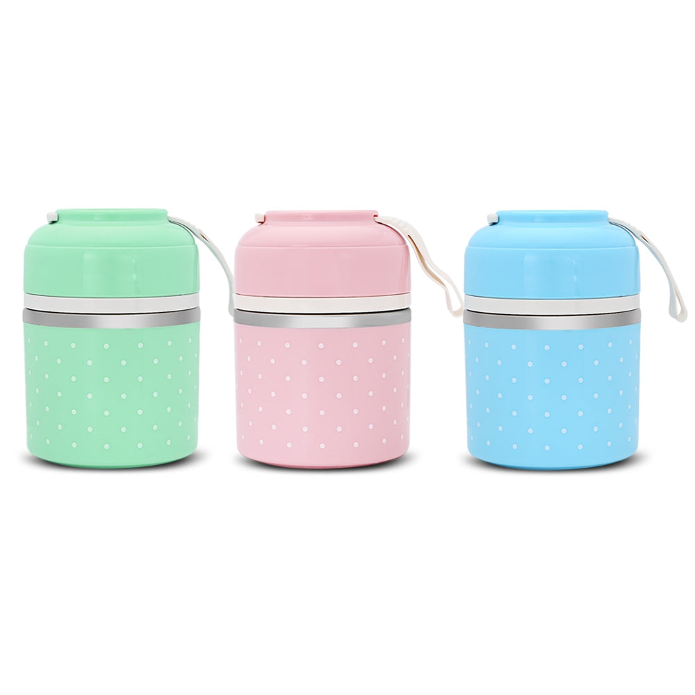 Leak-Proof Stackable Stainless Steel Lunch Box for Work