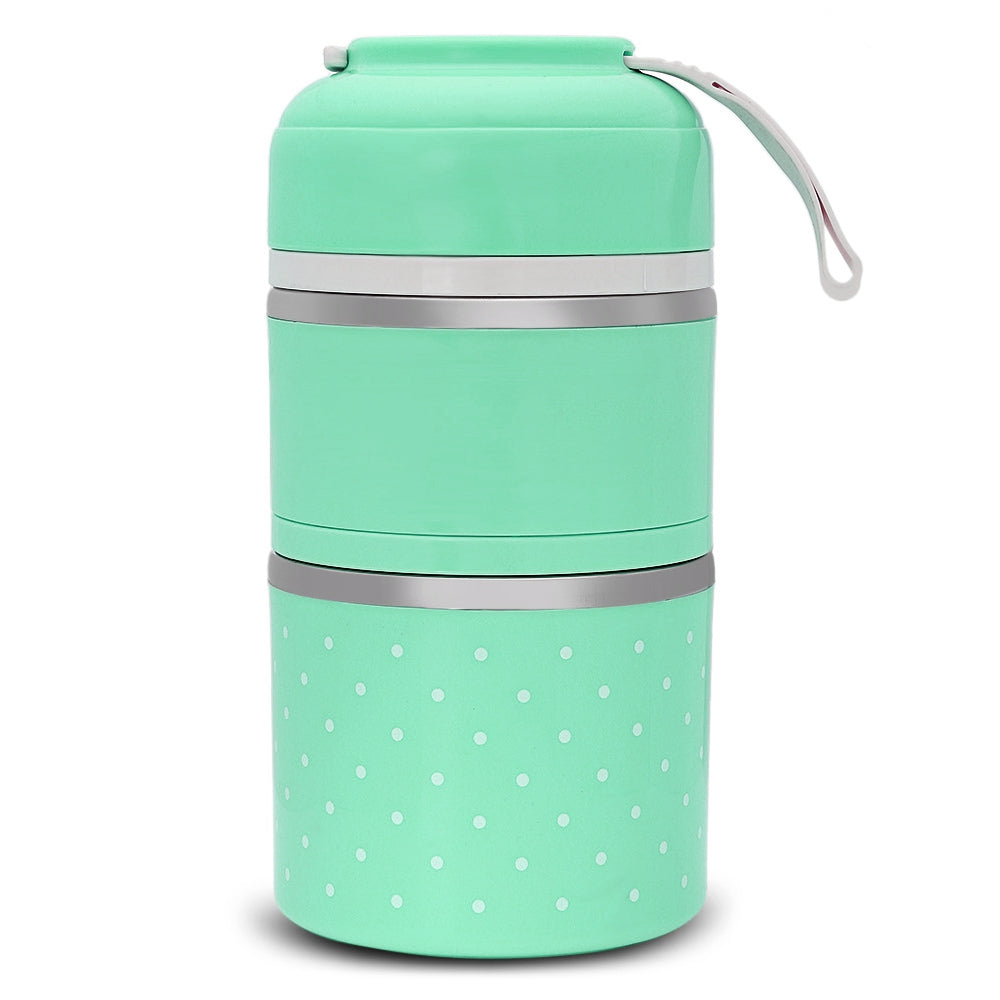 Leak-Proof Stackable Stainless Steel Lunch Box for Work