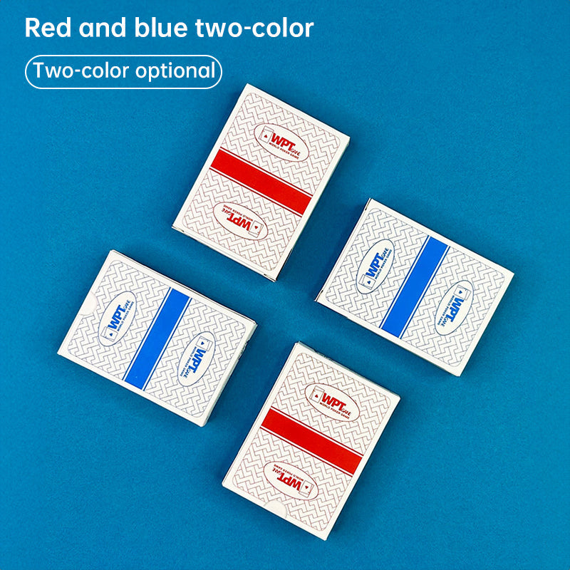Plastic Poker Cards for Waterproof, Tournament Play