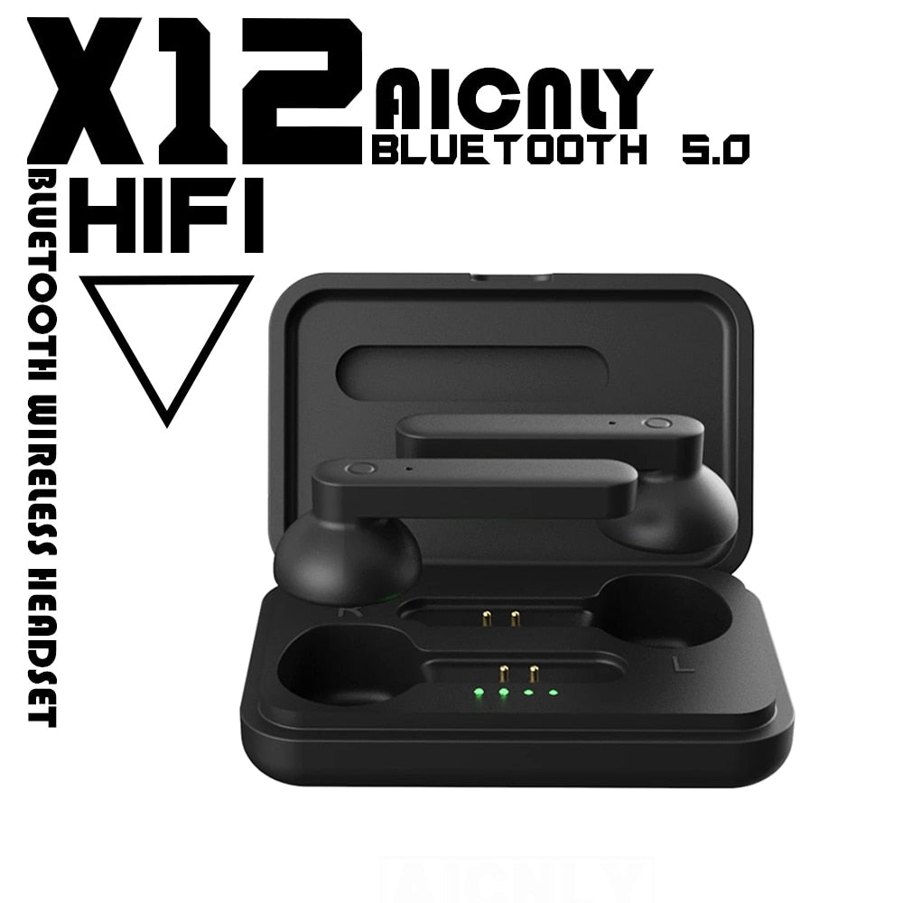 Wireless Sport Earbuds: Strong Bass, Sweat-Proof IPX5