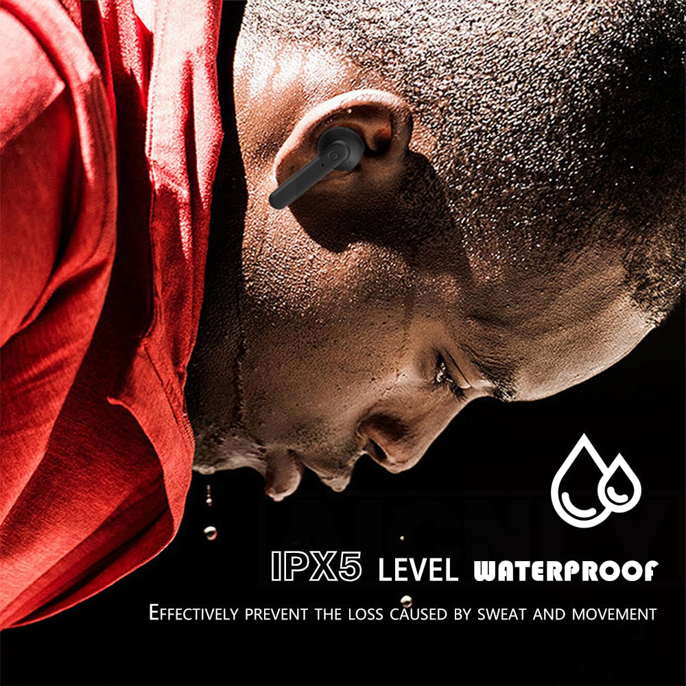 Wireless Sport Earbuds: Strong Bass, Sweat-Proof IPX5