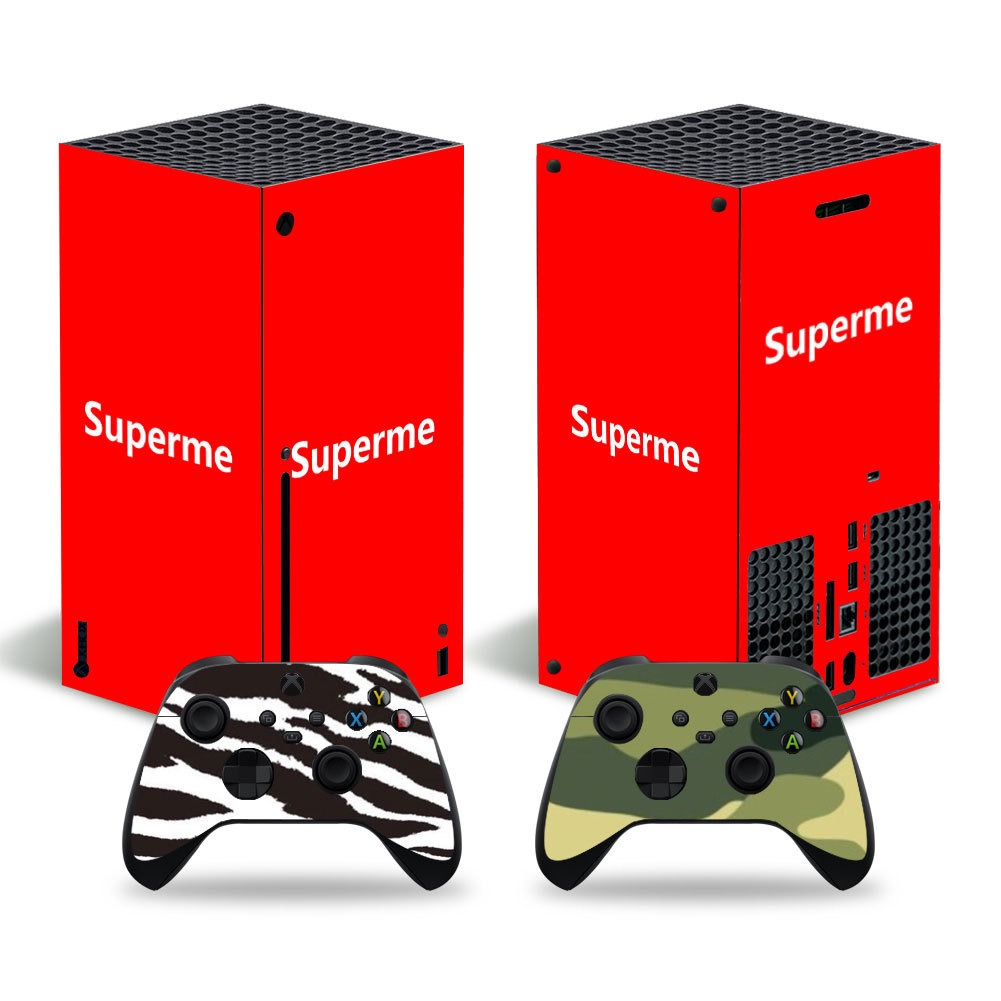 Xbox Series X Console Skin with Matching Controller Skins